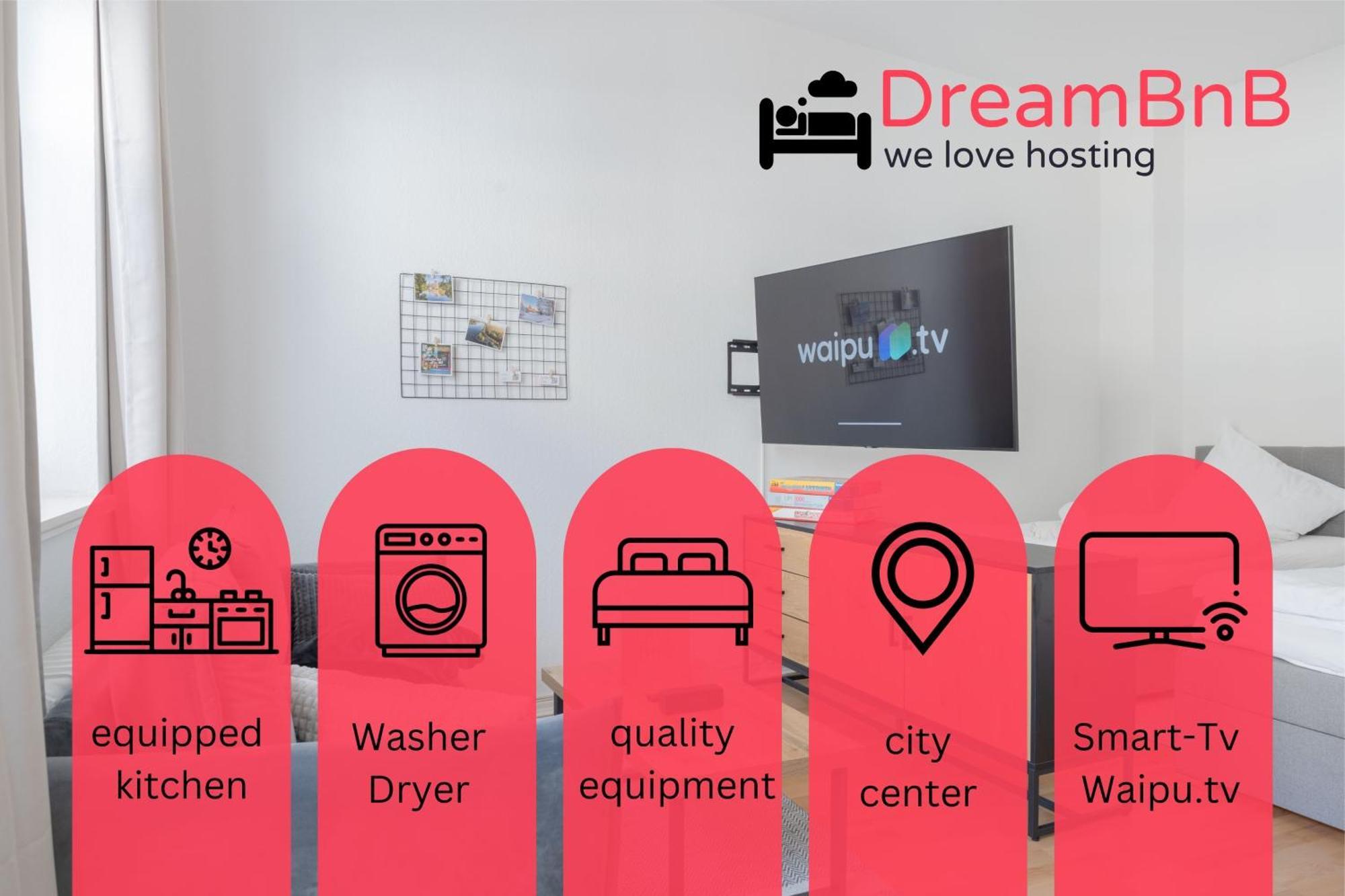 Modernes Apartment 4 Personen Zentral 56Qm Wlan Gehobene Ausstattung Ганновер Екстер'єр фото